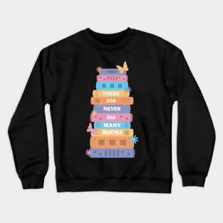 Butterflies and Bookworms Crewneck Sweatshirt